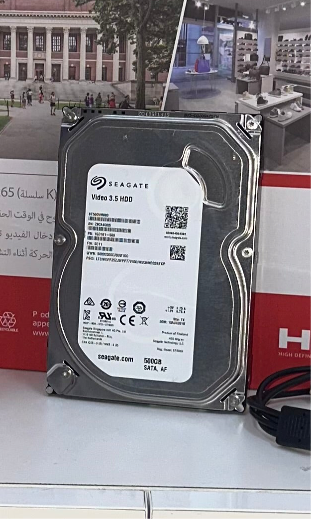 ️ طقم 02 كاميرات مراقبة HIKVISION – DVR 8CHAINE 3K Turbo HD