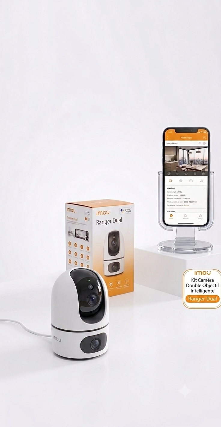 📷 IMOU Ranger Dual 6MP – كاميرا مراقبة داخلية ذكية