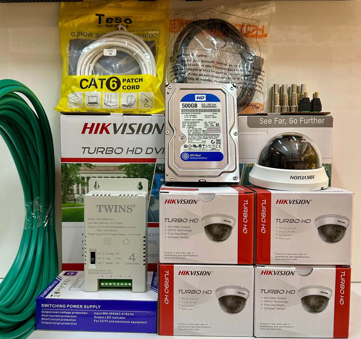 PROMOTION PACK 04 CAMÉRAS HIKVISION ✅
