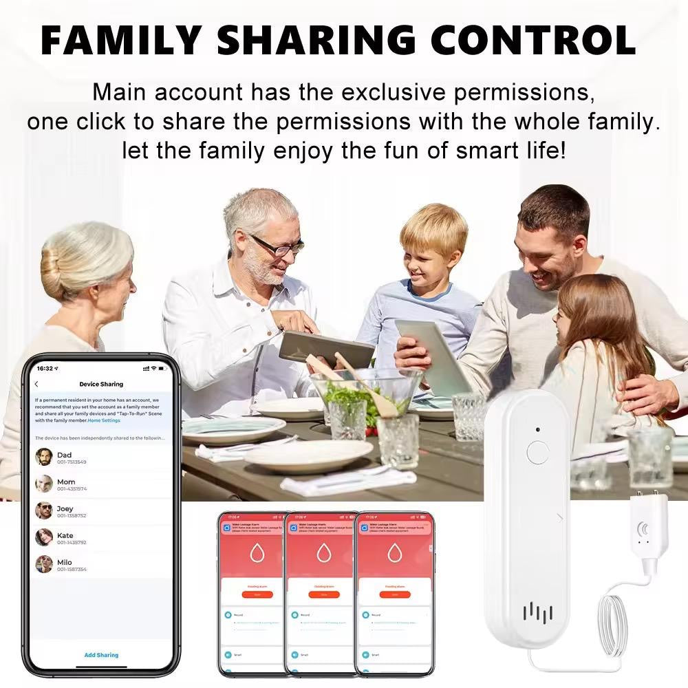 Tuya wifi capteur de fuite d’eau intelligent