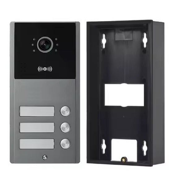 Visiophone HD 07 Pouces 03 poste avec 03 écran tactile, vision nocturne, NFC et contrôle WiFi NOIR