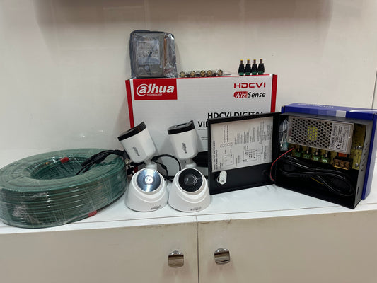 PACK 04 CAMERAS DAHUA 2025