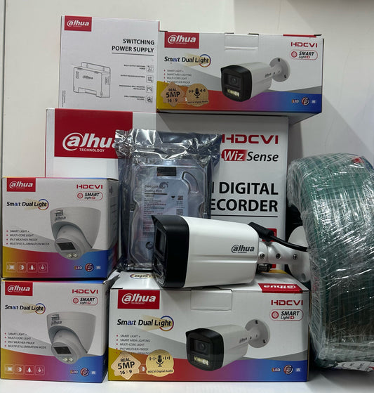 PROMO PACK CAMÉRAS SPÉCIALE 5 MP DUELS LIGHT AUDIO
