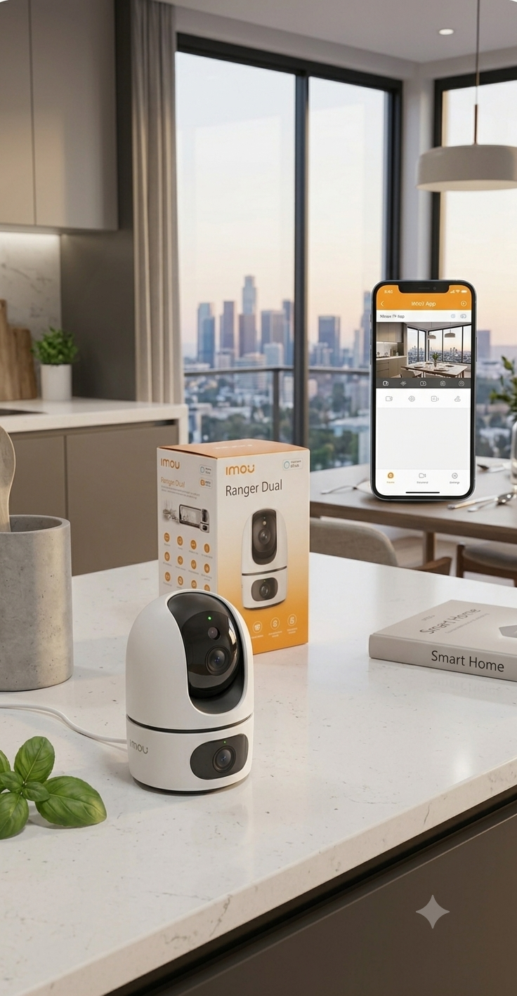 📷 IMOU Ranger Dual 6MP – كاميرا مراقبة داخلية ذكية