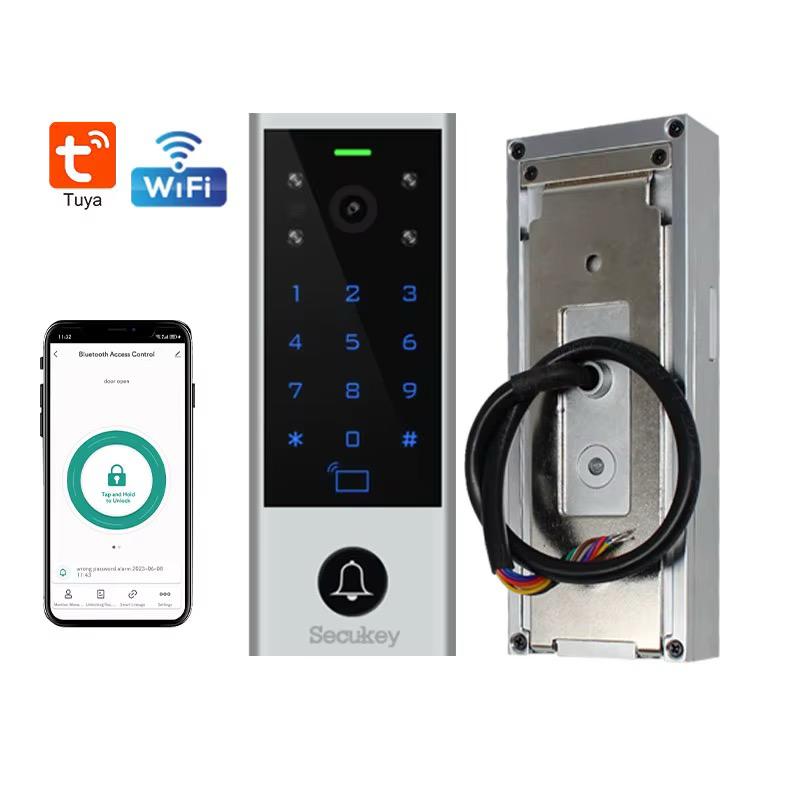 🔐 Pack Interphone Vidéo WiFi Tuya avec Clavier RFID