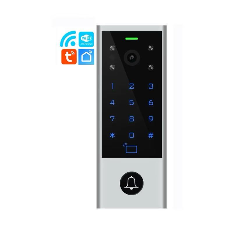 🔐 Pack Interphone Vidéo WiFi Tuya avec Clavier RFID