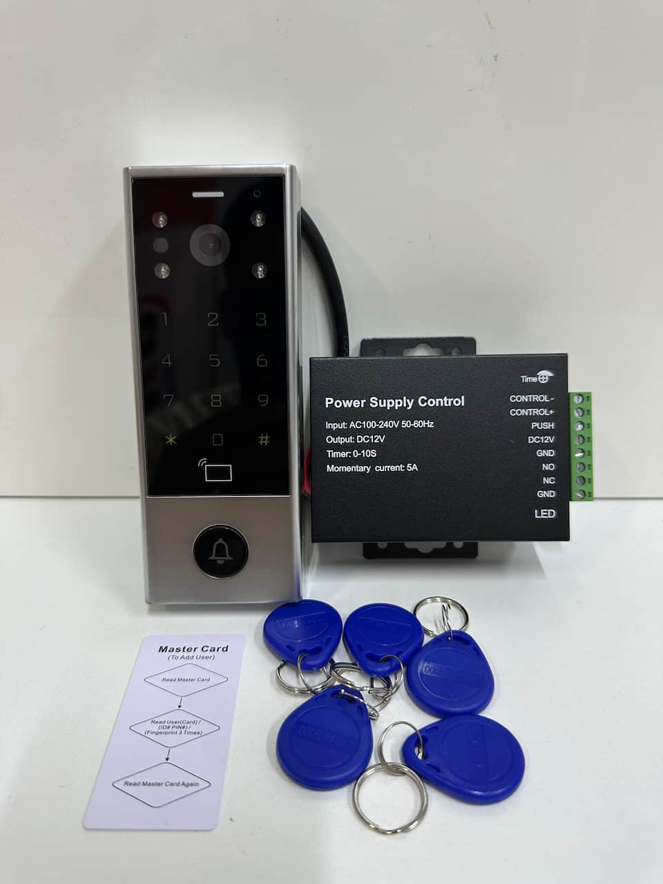 🔐 Pack Interphone Vidéo WiFi Tuya avec Clavier RFID