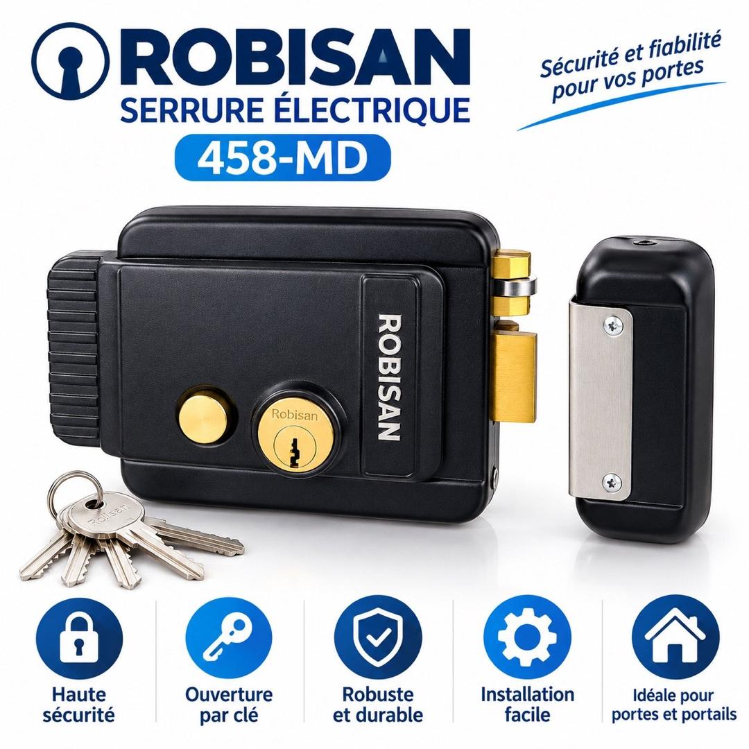 🔐 Pack Interphone Vidéo WiFi Tuya avec Clavier RFID+SERRURE ÉLECTRIQUE